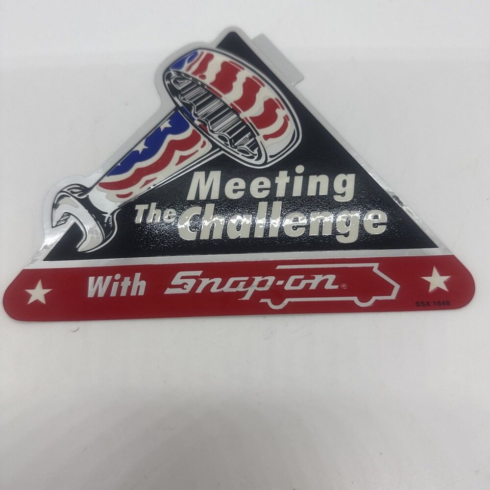 NEW Vintage Snap-on Tools Snap on Tool Box Sticker HotRod Decal Man Cave SSX1681